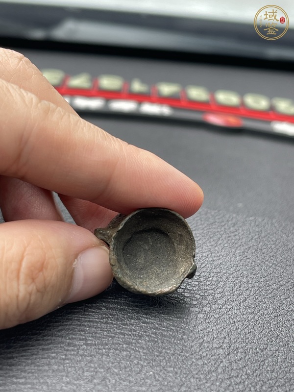 古玩雜項青銅小壺真品鑒賞圖