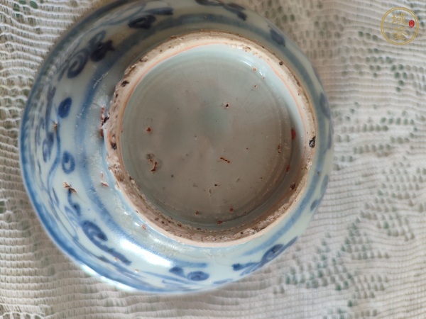 古玩陶瓷明早青花碗真品鑒賞圖