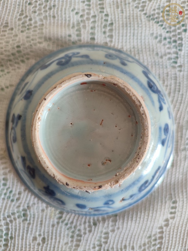 古玩陶瓷明早青花碗真品鑒賞圖