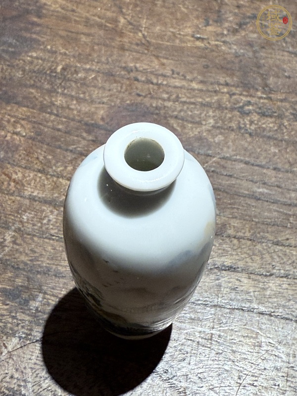 古玩陶瓷粉彩鼻煙壺真品鑒賞圖