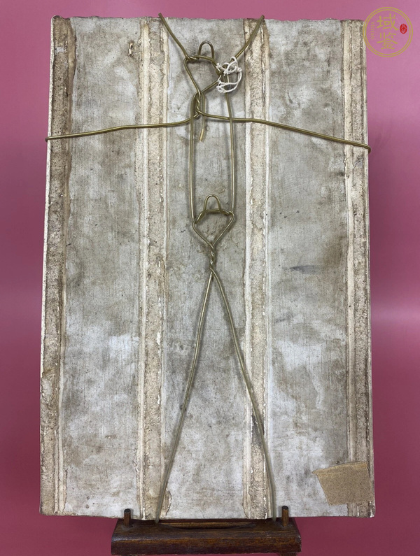 古玩陶瓷民國 粉彩人物紋瓷板真品鑒賞圖