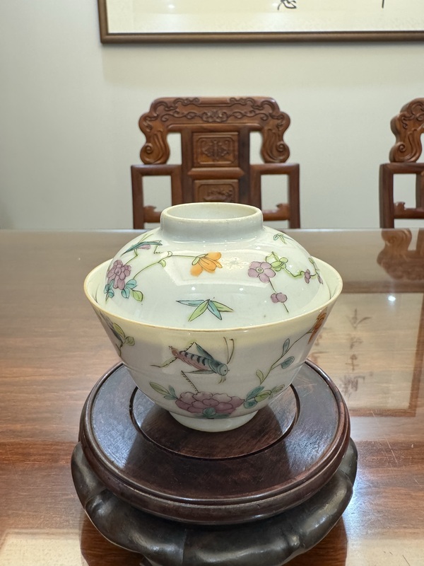 古玩轉(zhuǎn)賣(mài)晚清 飛黃騰達(dá)粉彩蓋杯拍賣(mài),當(dāng)前價(jià)格0元