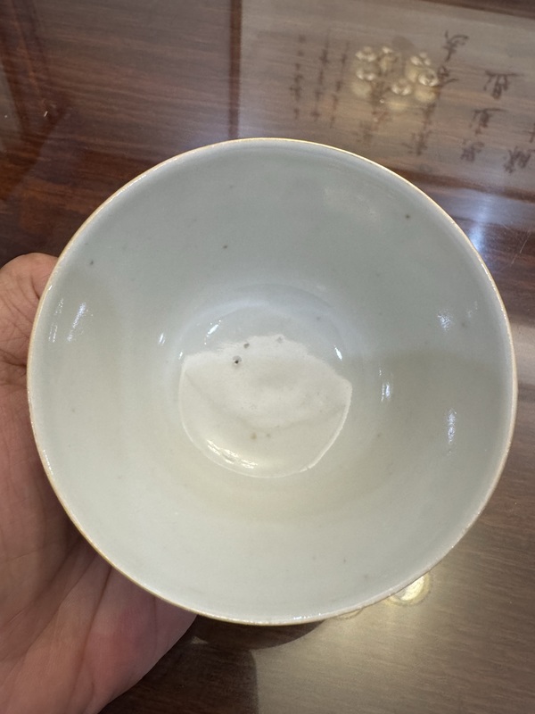 古玩陶瓷晚清 飛黃騰達粉彩蓋杯拍賣，當前價格188元
