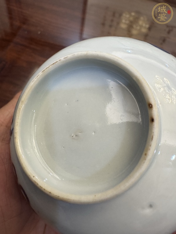 古玩陶瓷青花龍紋茶碗真品鑒賞圖