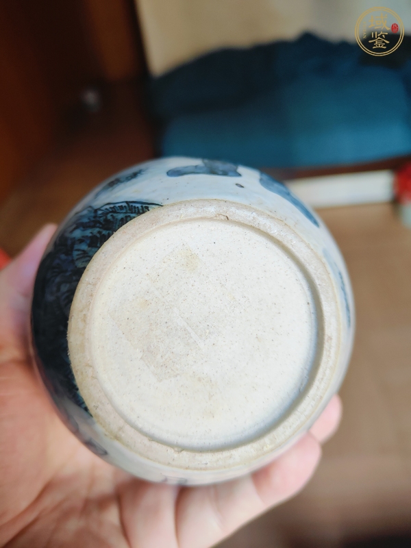 古玩陶瓷青花水呈真品鑒賞圖