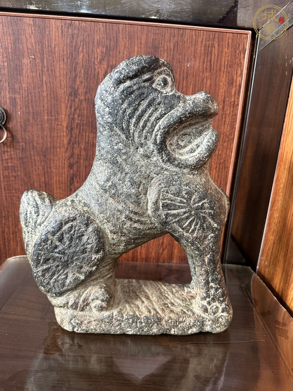 古玩陶瓷祠堂獅真品鑒賞圖