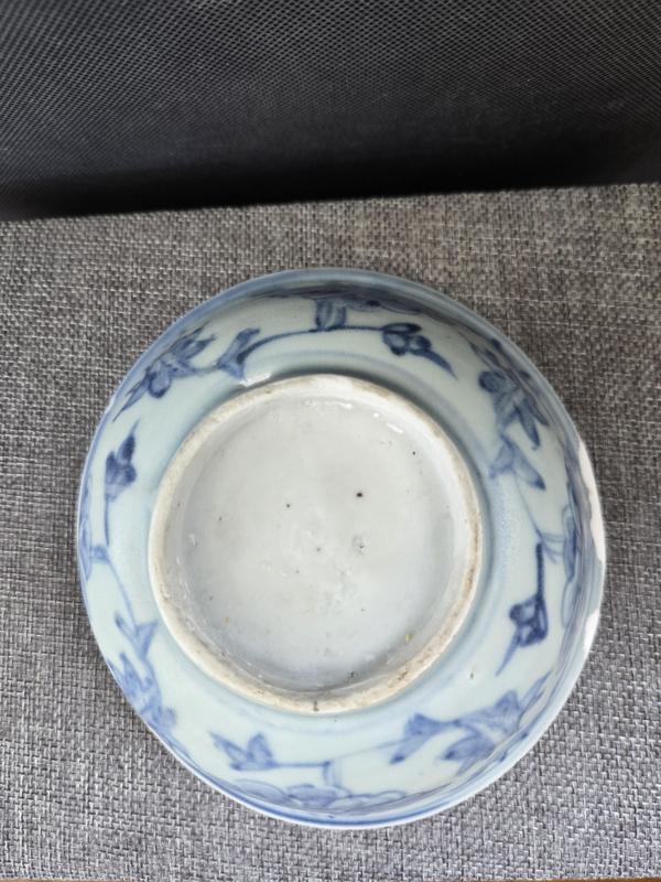 古玩陶瓷眀代成化牡丹紋青花碗拍賣,當前價格2500元