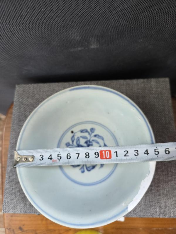 古玩陶瓷眀代成化牡丹紋青花碗拍賣，當前價格2500元