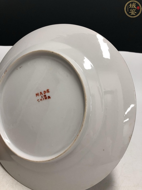 古玩陶瓷民國·廣彩雙龍戲珠紋盤拍賣,當前價格998元