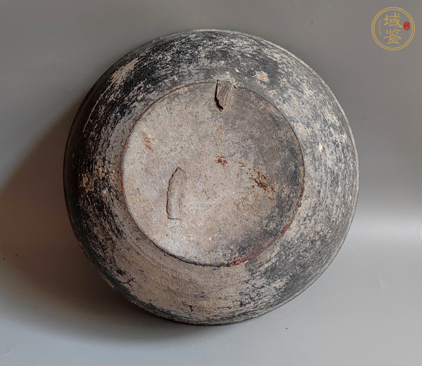 古玩陶瓷漢代黑陶碗真品鑒賞圖