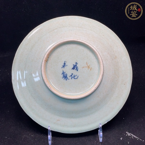 古玩陶瓷五福同壽盤(pán)真品鑒賞圖