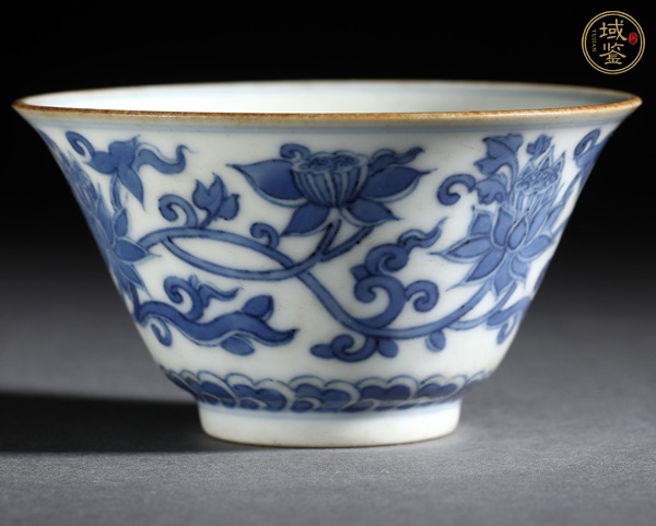 古玩陶瓷青花碗真品鑒賞圖