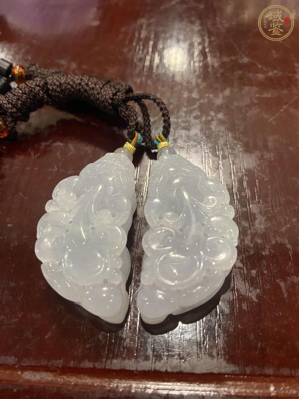 古玩玉器天然翡翠貔貅真品鑒賞圖