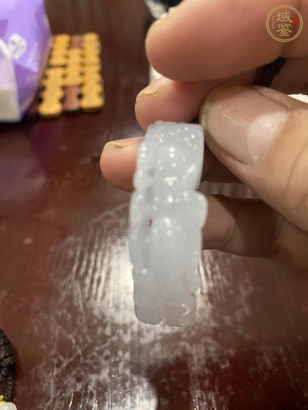 古玩玉器天然翡翠貔貅真品鑒賞圖