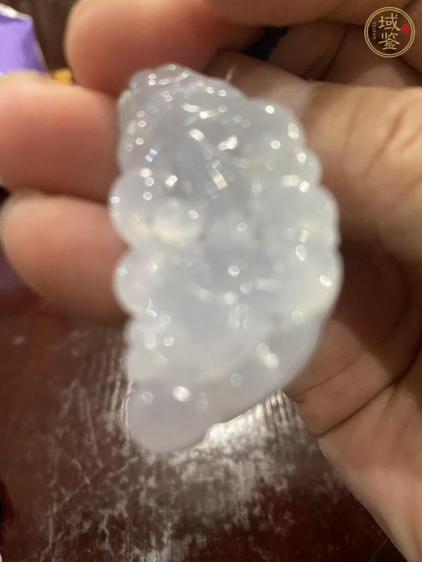 古玩玉器天然翡翠貔貅真品鑒賞圖