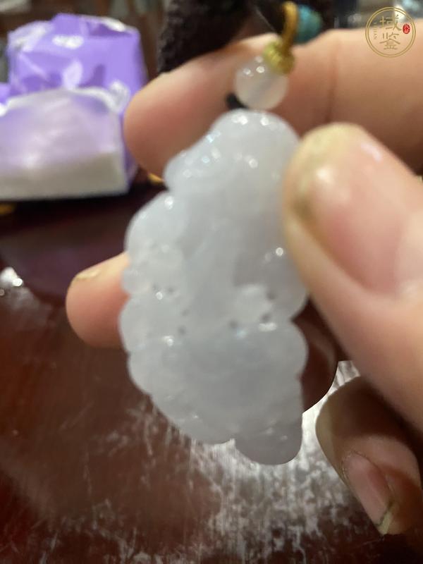 古玩玉器天然翡翠貔貅真品鑒賞圖