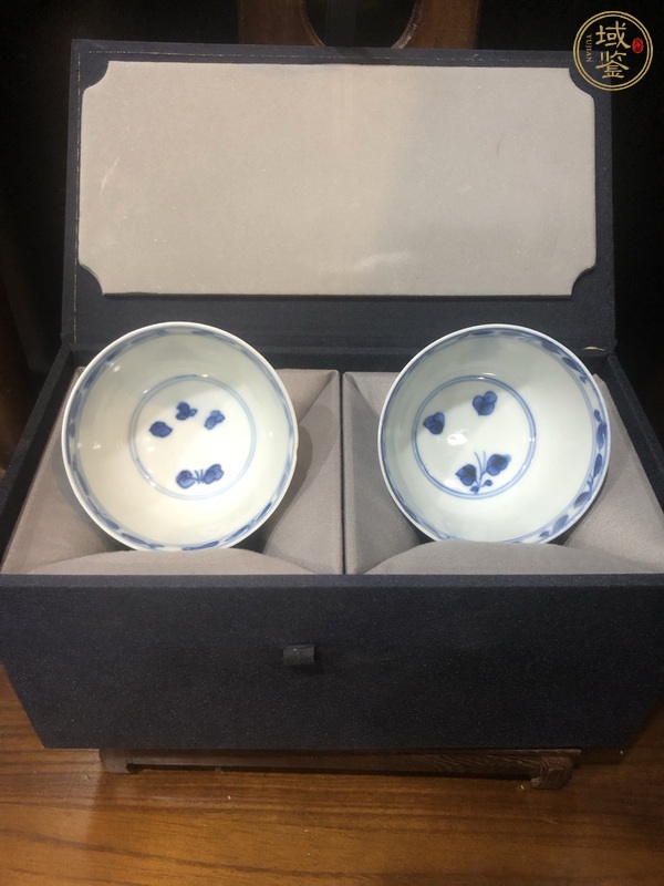 古玩陶瓷青花杯真品鑒賞圖