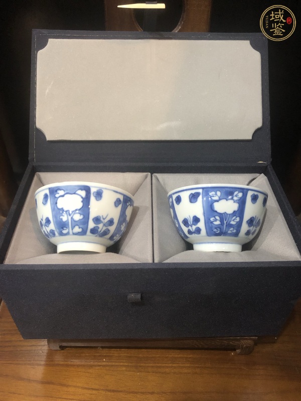 古玩陶瓷青花杯真品鑒賞圖