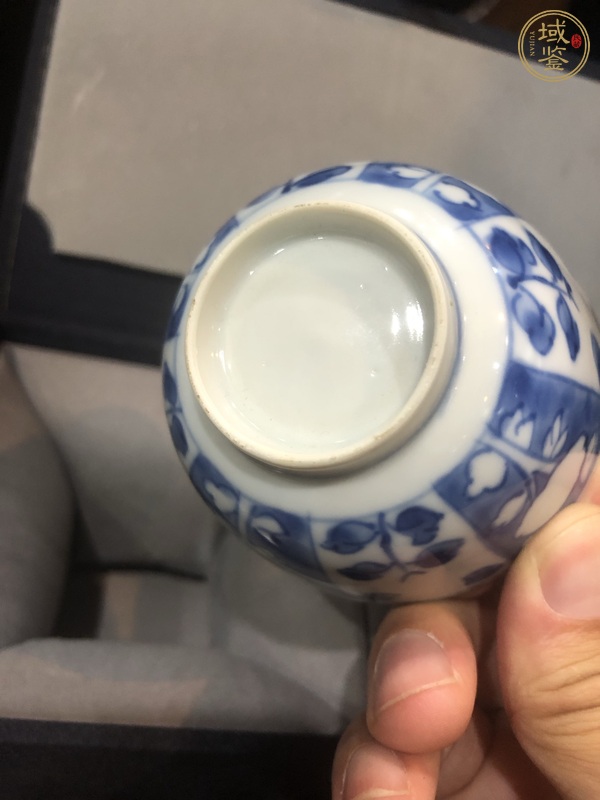 古玩陶瓷青花杯真品鑒賞圖