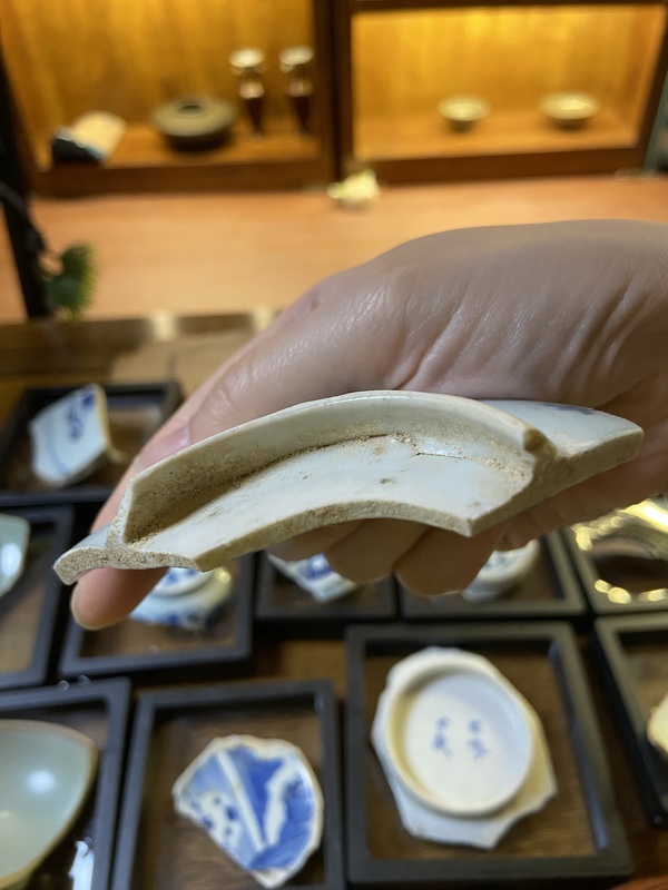 古玩陶瓷青花碗標(biāo)本拍賣，當(dāng)前價(jià)格3600元