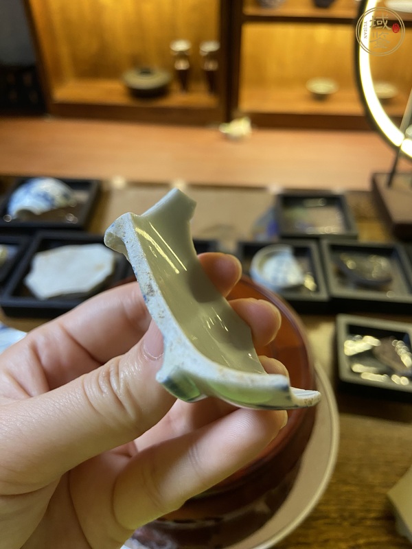 古玩陶瓷清早期青花標本真品鑒賞圖