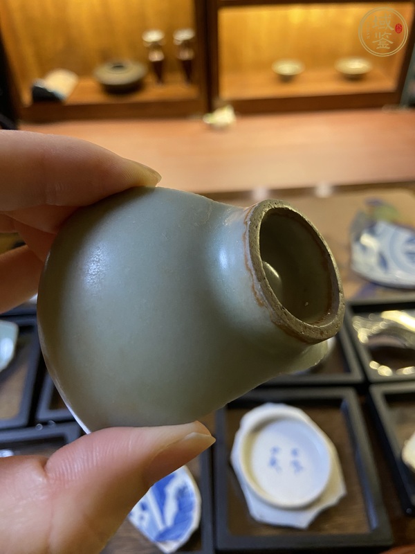 古玩陶瓷龍泉青瓷標(biāo)本真品鑒賞圖