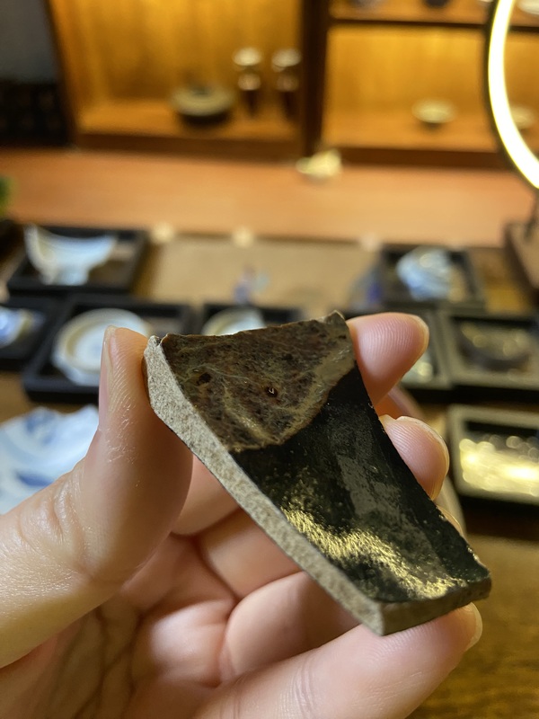 古玩陶瓷吉州窯標本拍賣，當前價格3600元