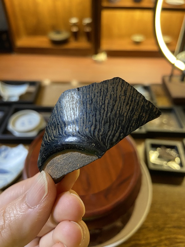 古玩陶瓷建窯標本拍賣，當前價格1600元