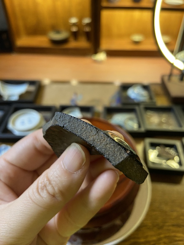 古玩陶瓷建窯標本拍賣，當前價格1600元