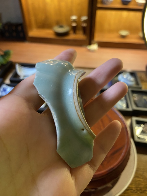 古玩陶瓷龍泉青瓷標本拍賣,當前價格1200元