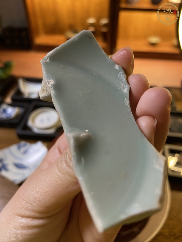古玩陶瓷龍泉青瓷標本真品鑒賞圖