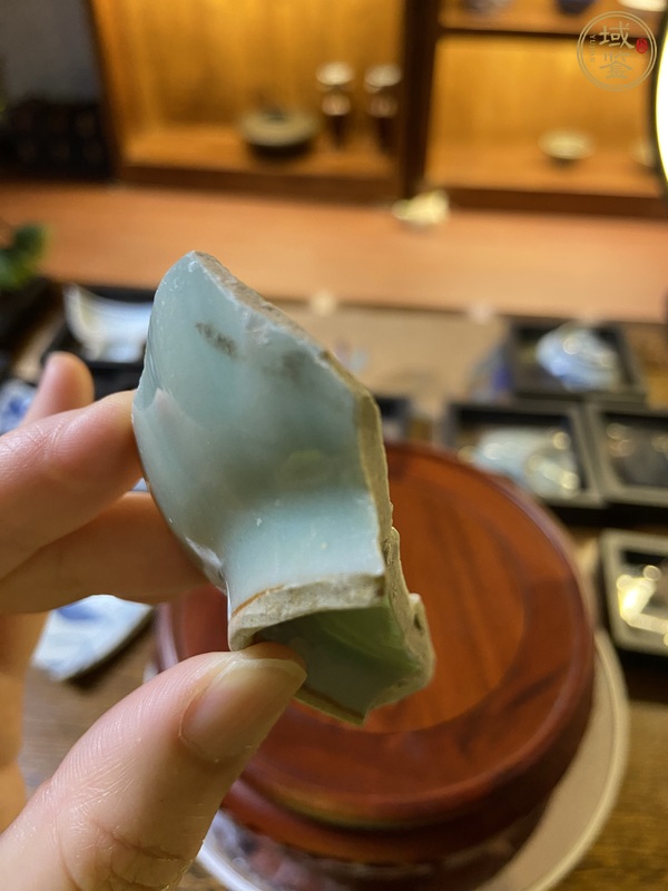 古玩陶瓷龍泉青瓷標本真品鑒賞圖