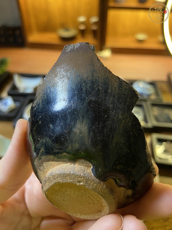 古玩陶瓷宋代建窯盞標本真品鑒賞圖