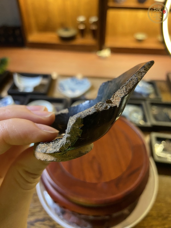 古玩陶瓷宋代建窯盞標本真品鑒賞圖