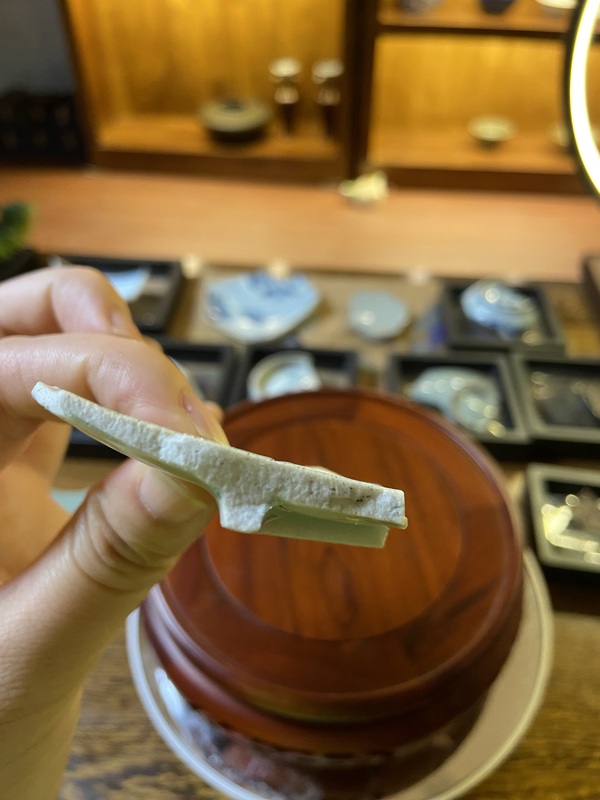 古玩陶瓷宋代湖田窯影青刻花蓮瓣紋碗標本拍賣,當前價格1200元