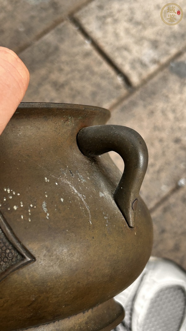 古玩銅器阿文銅爐真品鑒賞圖
