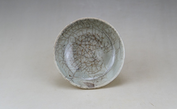 古玩陶瓷明代.仿官釉水洗（高級文房雅器）拍賣，當前價格9999元