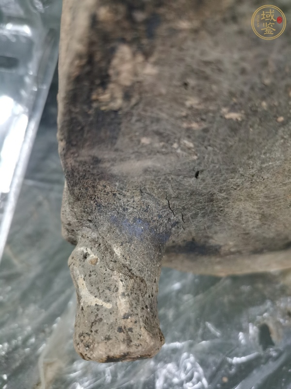 古玩陶瓷灰陶彩繪谷倉真品鑒賞圖
