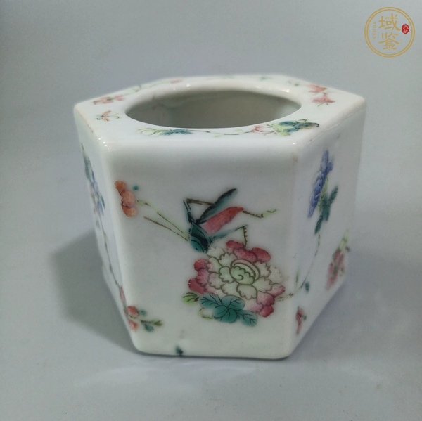 古玩陶瓷粉彩飛黃騰達圖溫酒器真品鑒賞圖