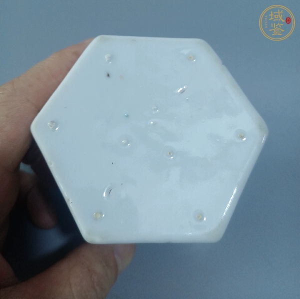 古玩陶瓷粉彩飛黃騰達圖溫酒器真品鑒賞圖