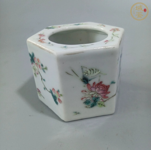 古玩陶瓷粉彩飛黃騰達圖溫酒器真品鑒賞圖