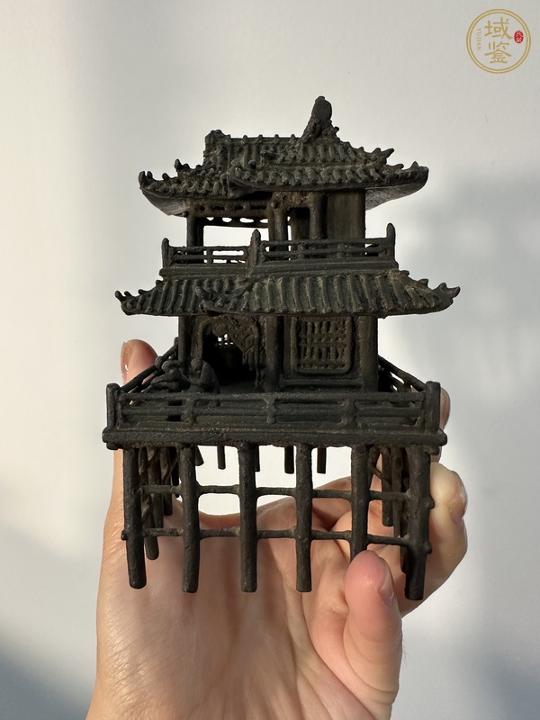 古玩銅樓閣真品鑒賞圖