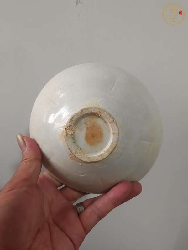古玩陶瓷宋·青白釉葵口斗笠碗真品鑒賞圖