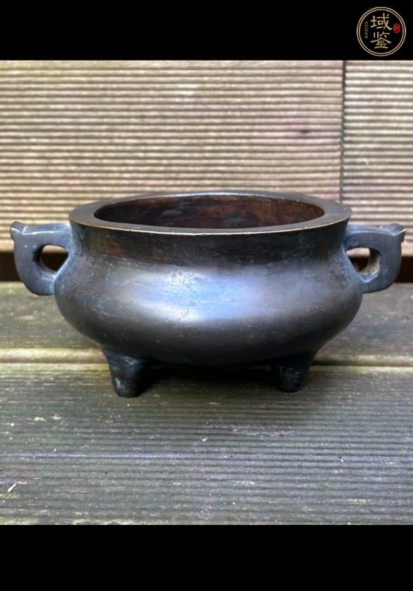 古玩銅器爐子真品鑒賞圖