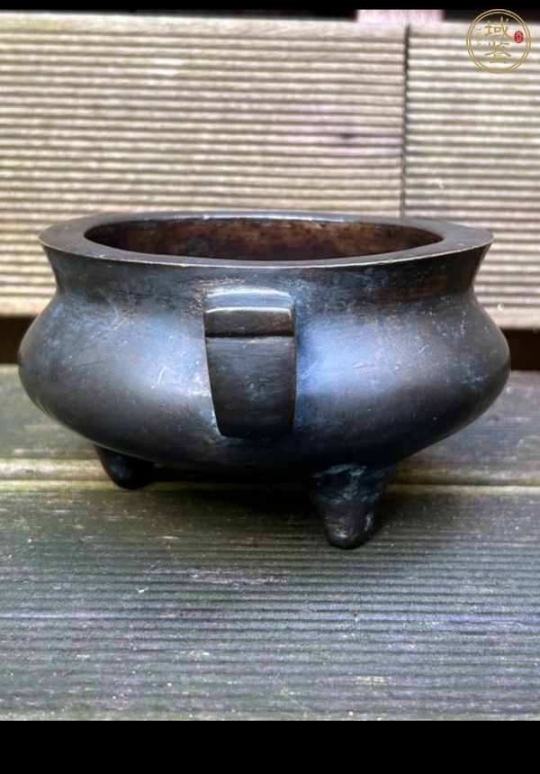 古玩銅器爐子真品鑒賞圖