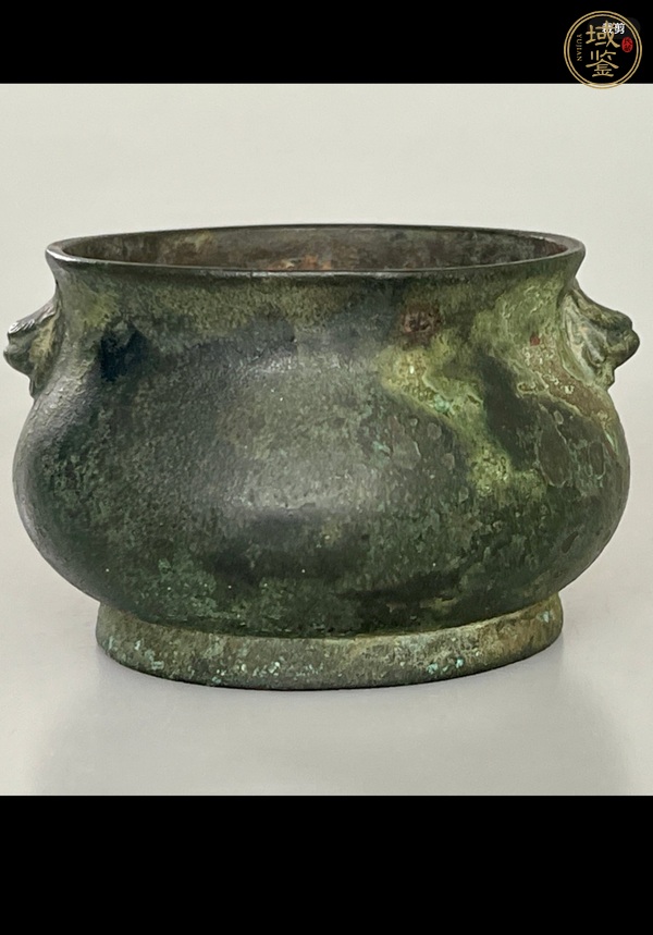 古玩銅器爐子真品鑒賞圖