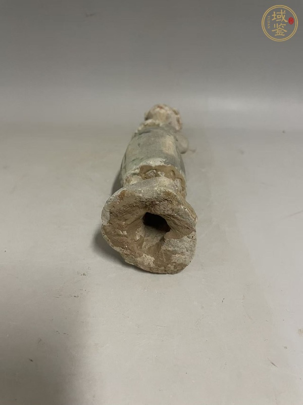 古玩陶瓷唐·丫鬟俑真品鑒賞圖