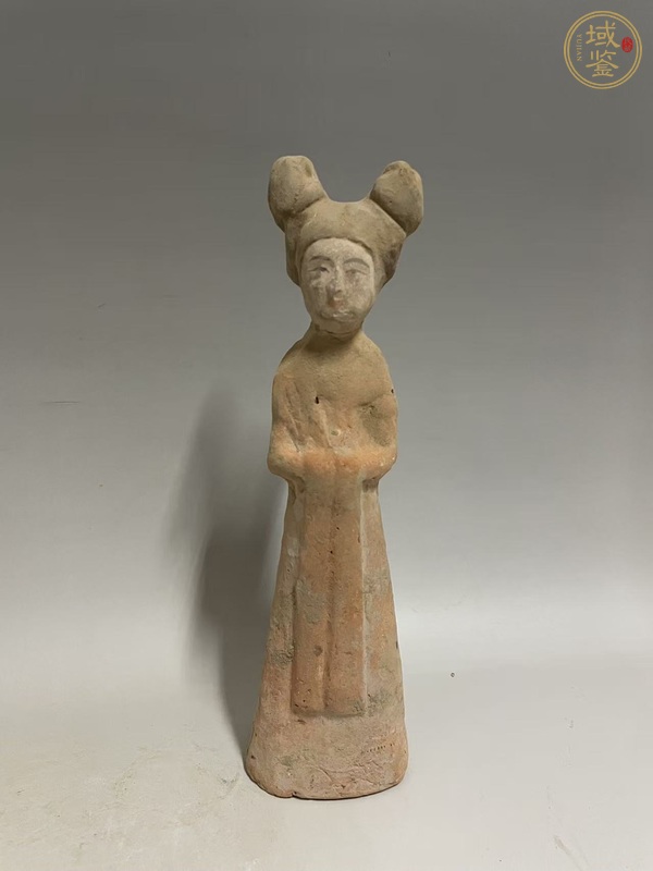 古玩唐·丫鬟俑真品鑒賞圖