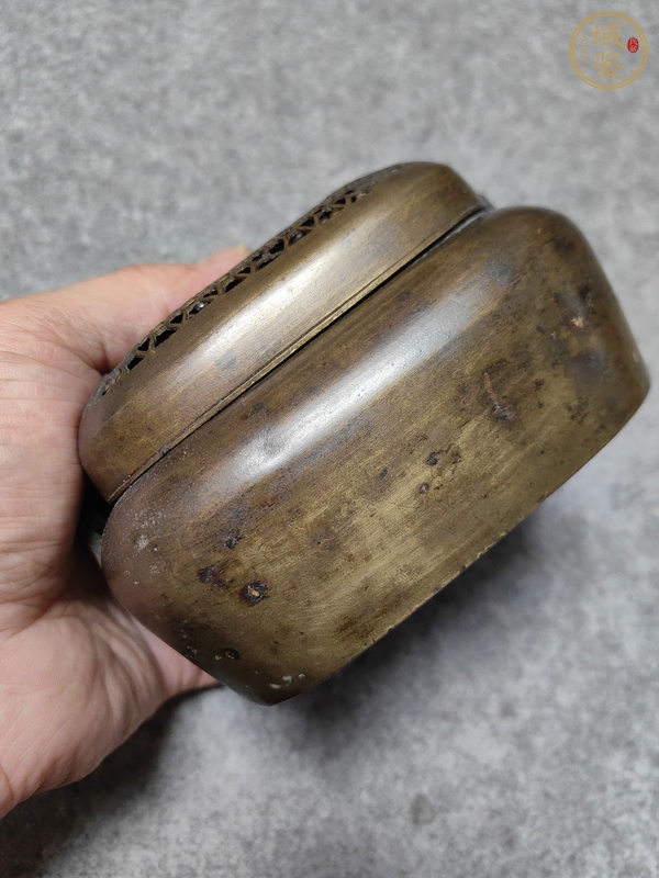 古玩銅器手爐真品鑒賞圖