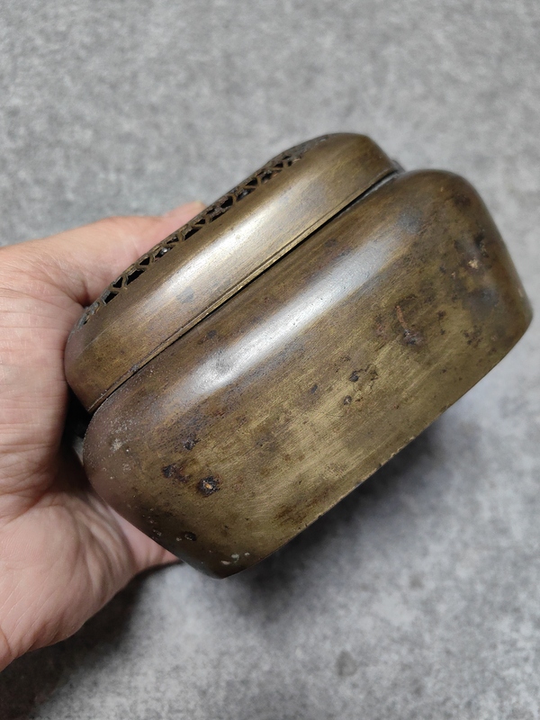 古玩銅器清晚期-手爐拍賣，當前價格1666元